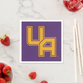 Universiteit van Albany Initialen Logo Servet (Insitu)