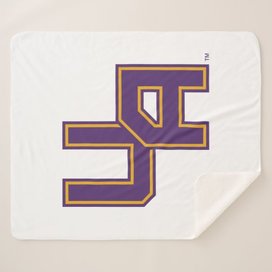 Universiteit van Albany Initialen Logo Sherpa Deken (Voorkant (horizontaal))