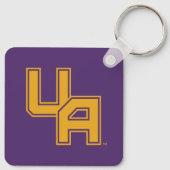 Universiteit van Albany Initialen Logo Sleutelhanger (Achterkant)