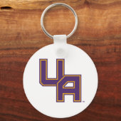 Universiteit van Albany Initialen Logo Sleutelhanger (Voorkant)