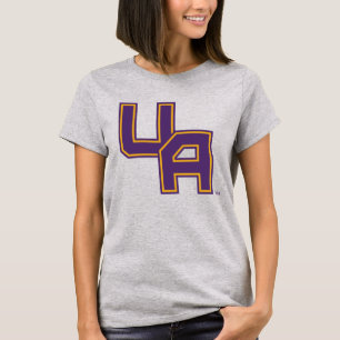 Universiteit van Albany Initialen Logo T-shirt