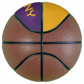Universiteit van Albany Wordmark Basketbal (Rechts)