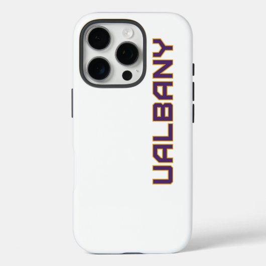 Universiteit van Albany Wordmark Case-Mate iPhone Case (Achterkant)