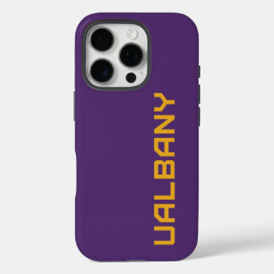 Universiteit van Albany Wordmark iPhone 16 Pro Hoesje