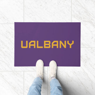 Universiteit van Albany Wordmark Deurmat