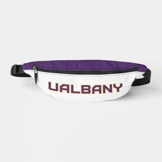 Universiteit van Albany Wordmark Heuptasje (Voorkant)