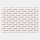 Universiteit van Albany Wordmark Inpakpapier Vel (Voorkant)