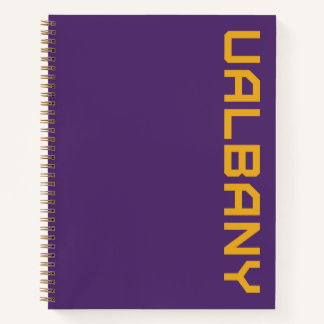 Universiteit van Albany Wordmark Notitieboek