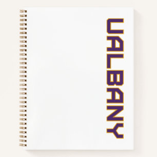 Universiteit van Albany Wordmark Notitieboek