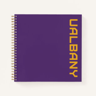 Universiteit van Albany Wordmark Notitieboek
