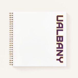 Universiteit van Albany Wordmark Notitieboek