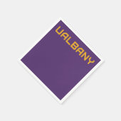 Universiteit van Albany Wordmark Servet (Hoek)