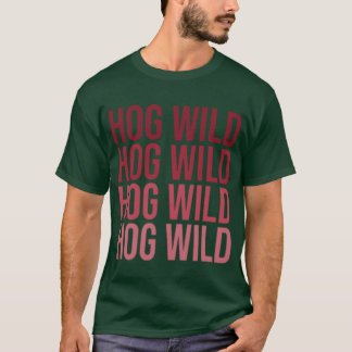 Universiteit van Arkansas Woo Pig Fayetteville Ark T-shirt