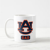 Universiteit van Auburn "AU" Logo Dad Koffiemok (Links)
