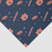 Universiteit van Auburn | vakantiepatroon Tissuepapier (Detail)