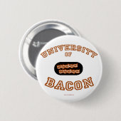 Universiteit van Bacon Ronde Button 5,7 Cm (Voorkant /achterkant)