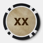 Universiteit van Beringia Football Poker Chips (Achterkant)