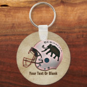 Universiteit van Beringia Football Sleutelhanger (Voorkant)