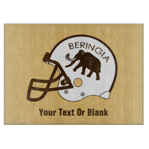 Universiteit van Beringia Football Snijplank