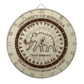 Universiteit van Beringia Mammoth Dartbord (Voorkant)
