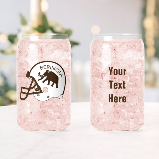 Universiteit van Beringia Mammoth Helmet Blikvorm Glas (Insitu (Huwelijk))