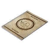 Universiteit van Beringia Mammoth Seal Notitieboek (Linkerzijde)