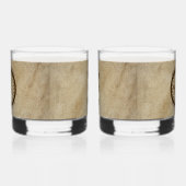 Universiteit van Beringia Mammoth Seal Whisky Glas (Links)