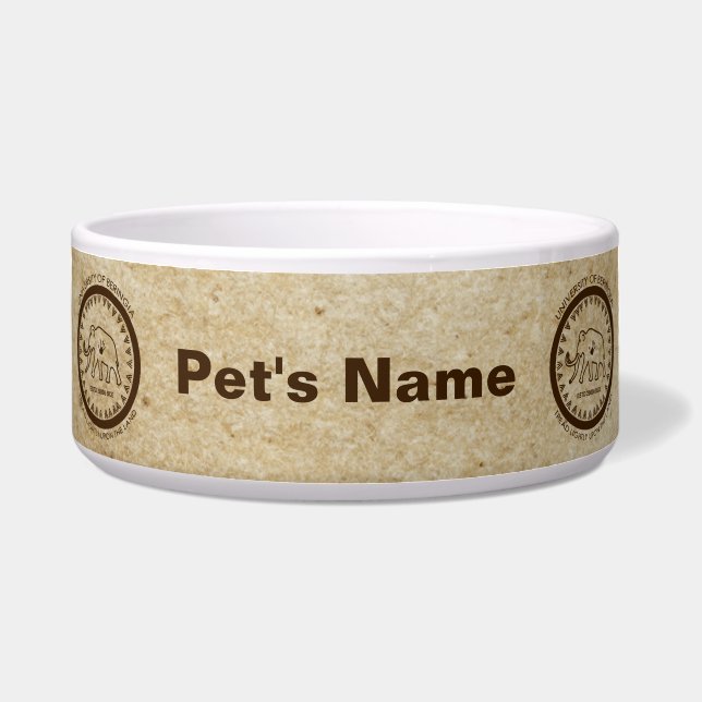 Universiteit van Beringia Mammoth Voerbakje (Voorkant)