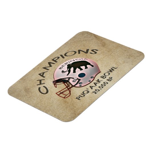 Universiteit van Beringia Puq'aak Bowl Magneet (Linkerzijde)