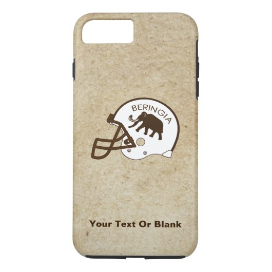 Universiteit van Beringia Voetbal Case-Mate iPhone Case (Achterkant)
