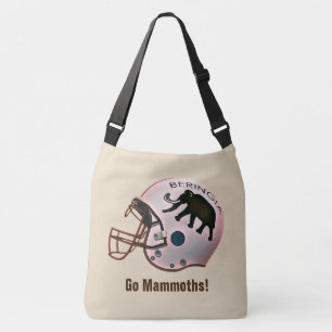Universiteit van Beringia Voetbal Crossbody Tas