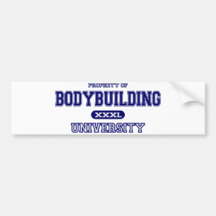 Universiteit van Bodybuilding Bumpersticker