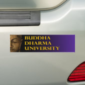 Universiteit van Buddha Dharma Bumpersticker (Op auto)