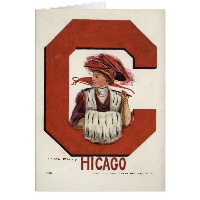 Universiteit van Chicago Girl (Voorkant)