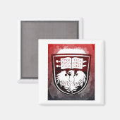 Universiteit van Chicago Seal Magnet Magneet (Voorkant / Achterkant)