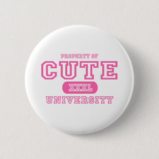 Universiteit van Cute Ronde Button 5,7 Cm