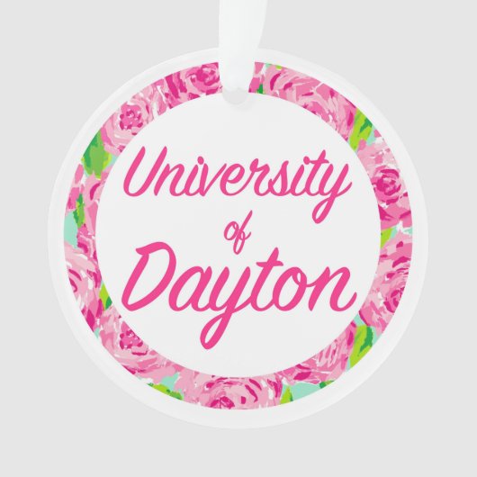 Universiteit van Dayton Ornament (voorkant)