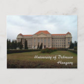Universiteit van Debrecen Briefkaart (Voorkant)