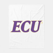 Universiteit van East Carolina | ECU LOGO Fleece Deken (Voorkant)