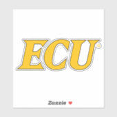 Universiteit van East Carolina | ECU LOGO Sticker (Vel)