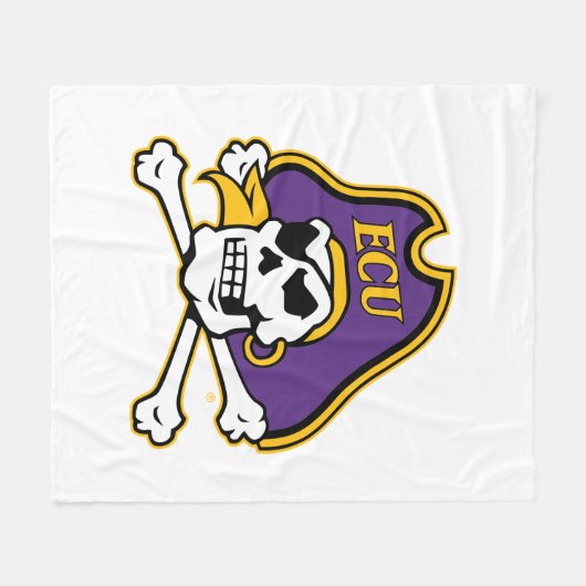 Universiteit van East Carolina | ECU Piraten Fleece Deken (Voorkant (Horizontaal))