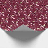 Universiteit van Elon | 20XX Afstuderen Cadeaupapier (Hoek)