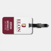 Universiteit van Elon Bagagelabel (Achterkant horizontaal)