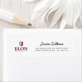 Universiteit van Elon Etiket
