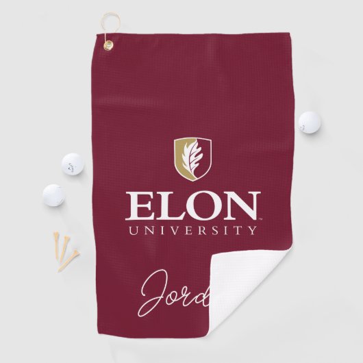 Universiteit van Elon Golfhanddoek (Insitu)