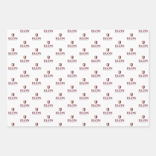 Universiteit van Elon Inpakpapier Vel (Voorkant 2)