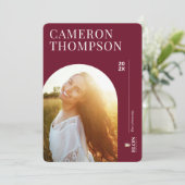 Universiteit van Elon Kaart (Staand voorkant)