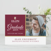 Universiteit van Elon Kaart (Staand voorkant)