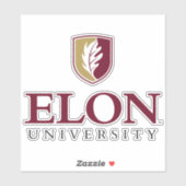Universiteit van Elon Sticker (Vel)