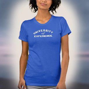 Universiteit van Ervaring Grafisch T-shirt